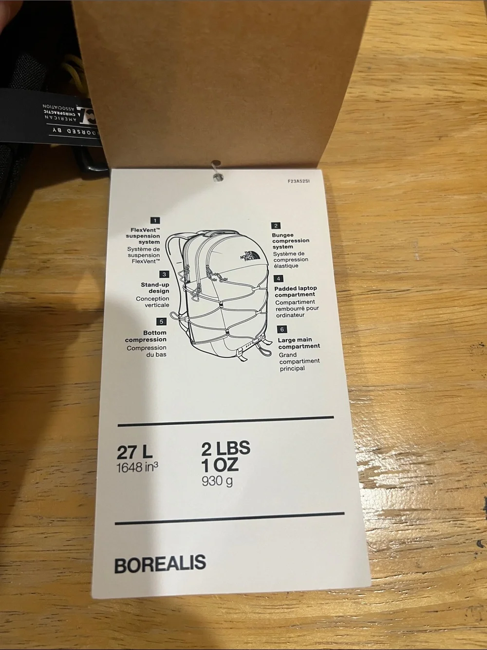 The North Face Boreals Backpack with Lime Accents - Borealis Style
